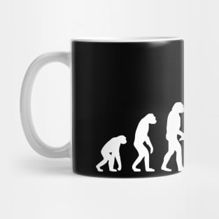 Funny Tennis Evolution Gift For Tennis Players Mug